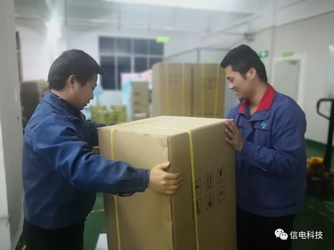 信電科技為方艙醫院建設加班加點(diǎn)